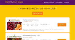 Desktop Screenshot of fruitamonthclub.com